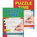 PUZZLE BOOK,Puzzle Time Books 1 & 2