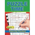 PUZZLE BOOK,Puzzle Time Books 1 & 2