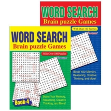 ACTIVITY BOOK,Wordsearch Books 3 & 4