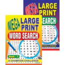 ACTIVITY BOOK,Wordsearch Mega Large Print Books 1 & 2