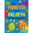 COLOURING BOOK,Dinosaur & Monsters/Aliens
