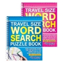 ACTIVITY BOOK,Wordsearch Travel Size T/wire Books 3 & 4