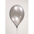 BALLOONS,Silver Plain 11" 8's