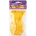 BALLOONS, Yellow Plain 11" 8's