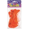 BALLOONS, Orange Plain 11" 8's