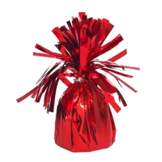 BALLOON WEIGHT, Red Foil