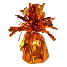 BALLOON WEIGHT, Orange Foil