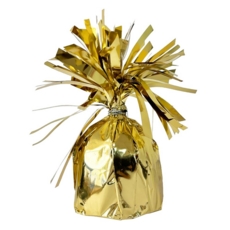 BALLOON WEIGHT, Yellow Foil