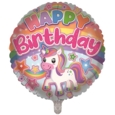 BALLOONS,Happy Birthday Cute Unicorn (Helium Foil)