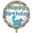BALLOONS,Happy Birthday Cute Dinosaur (Helium Foil)