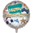 BALLOONS,Happy Birthday Juvenile Male (Helium Foil)