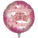 BALLOONS,Happy Birthday Princess (Helium Foil)