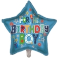 BALLOONS,Happy Birthday Boy (Helium Foil)