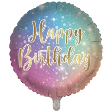 BALLOONS,Happy Birthday Bright Colours (Helium Foil)