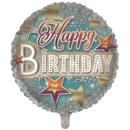 BALLOONS,Happy Birthday Unisex (Helium Foil)