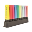 HIGHLIGHTER,Boss Deskset 10's, 5 Fluorescent & 5 Pastel