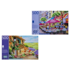 JIGSAW,500pc.Scenery 2 Assorted