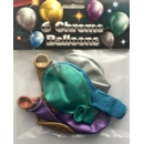 BALLOONS,Chrome 10's 14" Assorted