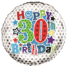 BALLOONS,Age 30 Male Helium Foil