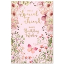 SPECIAL FRIEND CARDS,Female 6's Floral Butterflies