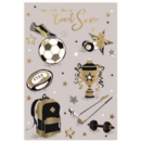 BIRTHDAY CARDS,Son 6's Sports Equipment