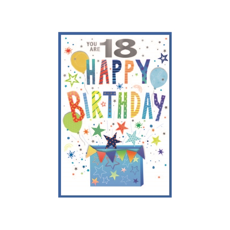AGE 18 CARDS,Male 6