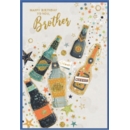 BIRTHDAY CARDS,Brother 6's Beer Bottles