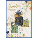BIRTHDAY CARDS,Grandson 6's Presents & Stars