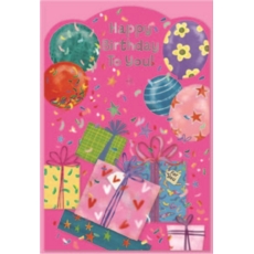 BIRTHDAY CARDS,Female 6's Presents & Balloons