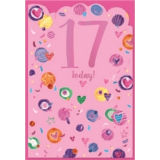 AGE 17 CARDS,Female 6's Hearts & Spots