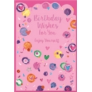 BIRTHDAY CARDS,Female 6's Hearts & Spots