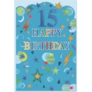 AGE 15 CARDS,Male 6's Geometrical Shapes