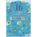 AGE 16 CARDS,Male 6's Geometrical Shapes