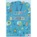 AGE 17 CARDS,Male 6's Geometrical Shapes