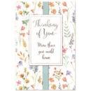 THINKING OF YOU CARDS,6's Wild Flowers