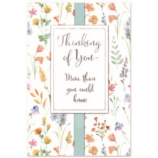 THINKING OF YOU CARDS,6's Wild Flowers