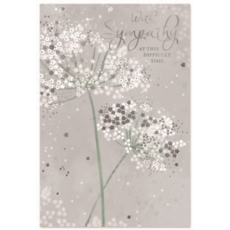 SYMPATHY CARDS,6's Floral