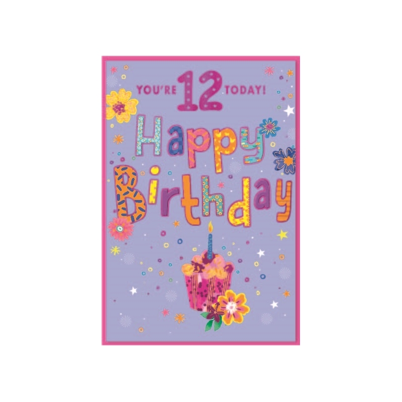 AGE 12 CARDS,Female 6
