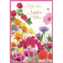 BIRTHDAY CARDS,Sister 6's Wild Flowers