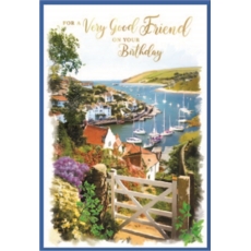 VERY GOOD FRIEND CARDS,Male 6's Coastal Village