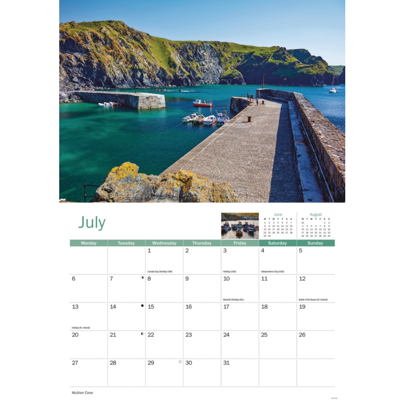 CALENDAR,A4,Lizard Peninsula