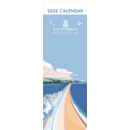 CALENDAR,Slim,Art Inspired By The Coast (Becky Bettesworth)