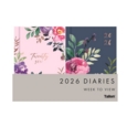 DIARY, Pocket Week To View Vintage Floral 2026 CDU