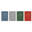DIARY, Pocket Week To View 4 Asst Bold Colour 2026 CDU