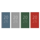 DIARY,Slim Week To View Bold Colour 2026 CDU