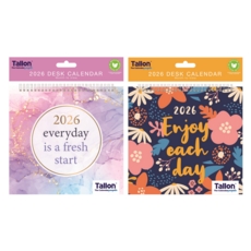 CALENDAR,Desktop,Quotes/ Terrazzo 2026