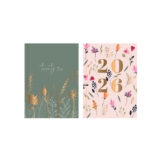 DIARY, Pocket Week To View Floral Meadow 2026 CDU