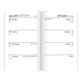 DIARY, Pocket Week To View Floral Meadow 2026 CDU