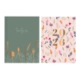 DIARY,A5 Week To View Floral Meadow 2026 CDU