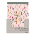DIARY,A5 Week To View Floral Meadow 2026 CDU